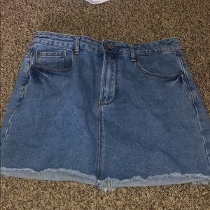 Denim skirt